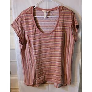 Matilda Jane Striped Knit Short Sleeve Top, Size L